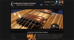 Desktop Screenshot of lindemereguitars.com